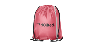 Reflective Gym bag  - 35x46cm- black strings - 8mm