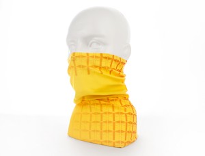 Bandana hemmed positioned