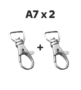 A7 x 2  Double metal hook