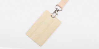 AC2.9.43.86.0707.01V Wood card vertical, <br> Material: Bamboo, int.size.54x86mm