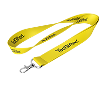 Sublimated lanyard